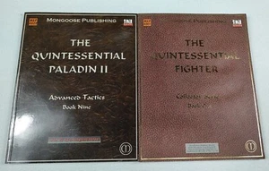 Mongoose Publishing The Quintessential Fighter/ PALADIN II book d20 D&D 3.5 rpg - Picture 1 of 5