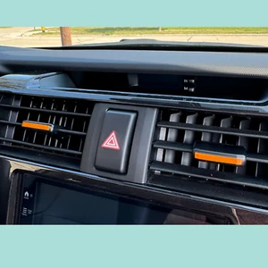 Vent tab inserts for 5th Generation Toyota 4runner (2014 - 2024). Set of 4. - Picture 1 of 2