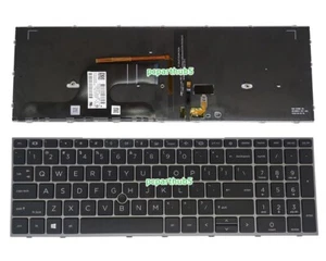 New HP ZBook Fury 15 G7 G8 Laptop Keyboard US Backlit With Pointer M17094-D61 - Afbeelding 1 van 2