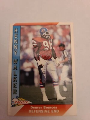 1991 Pacific NFL Football Cards Kenny Walker 578 - Image 1 of 2