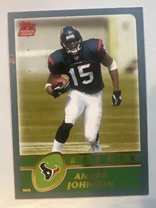 2003 Topps Rookie RC #380 Andre Johnson Houston Texans Football Card HOF NM+ - Picture 1 of 2