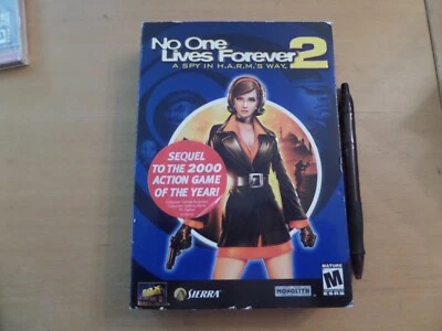 No One Lives Forever 2: A Spy in H.A.R.M.s Way NEW In Small Box PCCD - Image 1 of 4