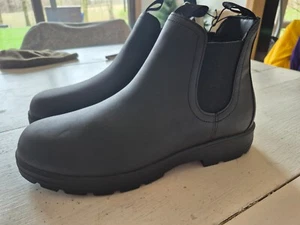 NWt - Goodfellow Black Huxley Ankle Boots - 10 - Picture 1 of 4