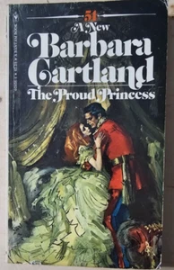 The Proud Princess By Barbara Cartland Paperback - Picture 1 of 2