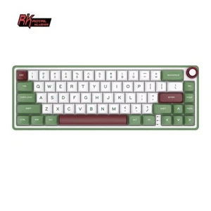 RK Royal Kludge R65 RGB Wired Mechanical Gaming Keyboard Hot Swapple GreenSand - Picture 1 of 36