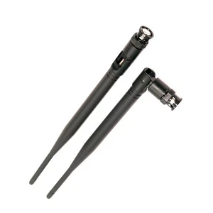 2 szt. BNC Męska antena Mikrofon bezprzewodowy Antena UHF 500MHz-900MHz Czarna - Zdjęcie 1 z 11