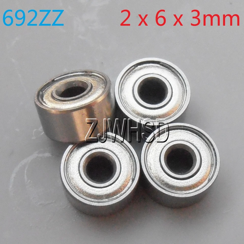 4pcs 692zz Sealed Bearing 2 x 6 x 3 mm for TAMIYA TRAXXAS ALIGN RC Hobby DIY - Image 1 of 1