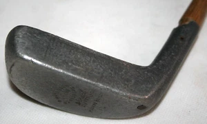 D Anderson & Sons Special Putter Hickory Shafted 33" with leather wrap grip - Picture 1 of 10