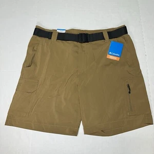 Columbia Men's Size 38 Silver Ridge Cargo Short Belt Beige Utility - Picture 1 of 4