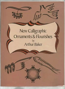 Graphic Design Book: nuovi ornamenti e fiori calligrafici di Arthur Baker - Foto 1 di 2