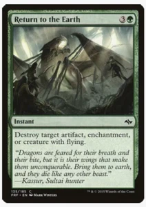 Magic the Gathering Cards Return to the Earth (x4) PLAYSET Fate Reforged NM/LP - Picture 1 of 1
