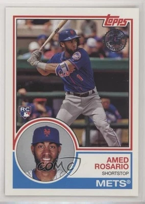 2018 Topps 1983 Topps Design Amed Rosario #83-50 Rookie RC - Image 1 of 2