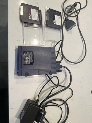 Привод Iomega Zip 100 Plus внешний параллельный порт Z100PLUS с двумя дисками УДИВИТЕЛЬНЫЙ - Изображение 1 из 4