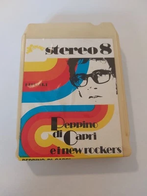  CASSETTA PEPPINO DI CAPRI STEREO 8 D'EPOCA FUNZIONANTE OTTIMO STATO. - Immagine 1 di 3