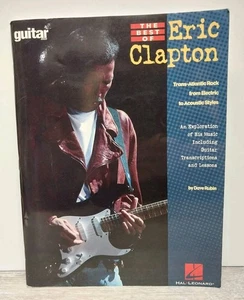 Hal Leonard Best Of Eric Clapton Guitar Music Chord Book PB - Picture 1 of 2