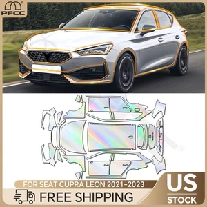 For Seat Cupra Leon 2021-2023 Full Car Precut Paint Protection Film Clear PPF - Picture 1 of 22