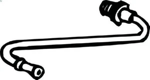 Pressure Pipe, pressure sensor (soot/particulate filter) BOSAL 000-073 - Picture 1 of 6