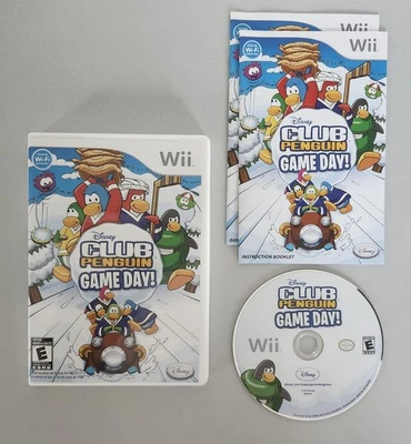 Club Penguin: Game Day! Nintendo Wii Complete CIB - Image 1 of 2