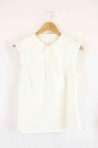 Top blanco Valentino rojo S de Reluv Clothing - Imagen 1 de 3