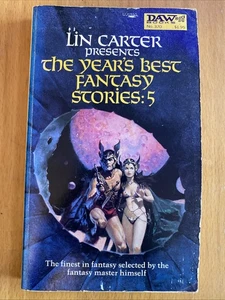 Lin CARTER / The Year's Best Fantasy Stories 5 1980 1st Print - Bild 1 von 5