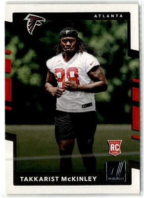 Takkarist McKinley RC Atlanta Falcons 2017 Donruss #400 - Image 1 of 2