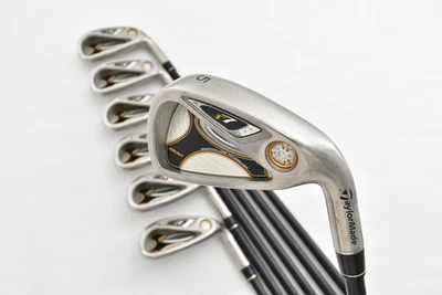 7 Stück TaylorMade R7 Zugeisen Set 5-6-7-8-9-P-A REAX 55 Flex R RH... - Bild 1 von 4