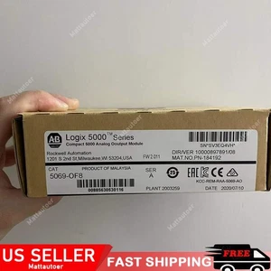 Nuevo módulo de salida analógica compacto 5000 AB 5069-OF8/A sellado de fábrica 5069OF8 - Imagen 1 de 3
