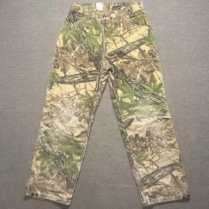 Vintage Walls Camo Pants Mens 30x29 Blizzard Pruf Realtree Thinsulate Made US - Picture 1 of 13