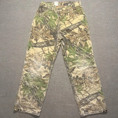 Vintage Walls Camo Pants Mens 30x29 Blizzard Pruf Realtree Thinsulate Made US - Image 1 of 4