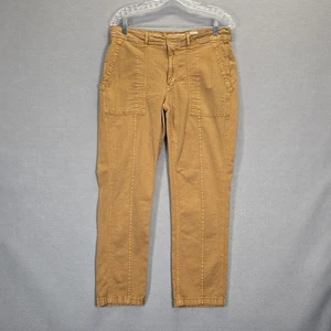 Anthropologie The Wanderer Pants Brown Khaki utility woman Size 30 ( 32 X 26 ) - Picture 1 of 13