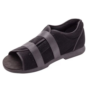 Zapato Postoperatorio Ossur Negro Suave Superior Pequeño Gancho y Lazo ¡Nuevo! - Imagen 1 de 4