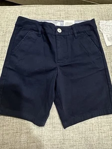 Crown & Ivy Kids Shorts W Adjustable Waistband. New With Tags. Size 7. Navy. - Picture 1 of 7