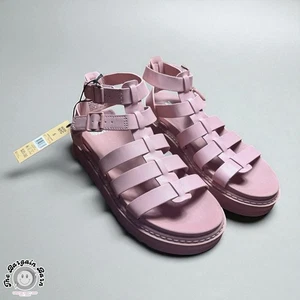 NWT Steve Madden Girls Gladiator Sandals Size 5 Pink Strappy NYC Summer Shoes - Picture 1 of 5