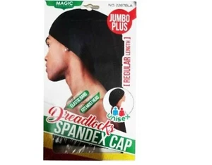 2 PACKS Super Long Dreadlocks Jumbo Rasta Spandex Tam Hat Cap Rastafari XL/XXL - Picture 1 of 1