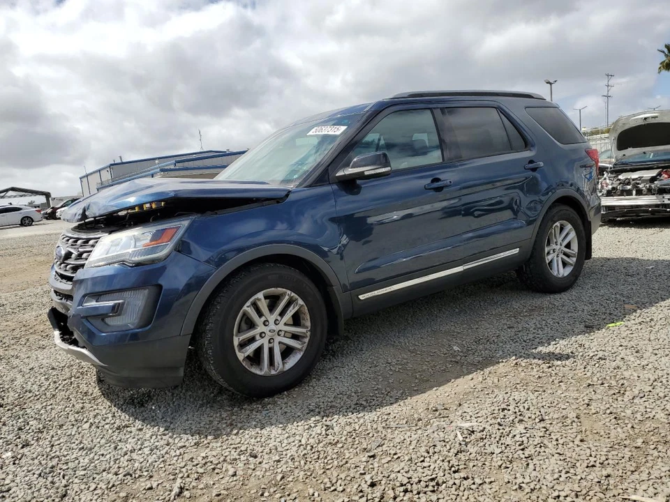 Vidro de ventilação de porta traseira esquerda usado serve: 2017 Ford Explorer tom de privacidade traseiro G - Imagem 1 de 4