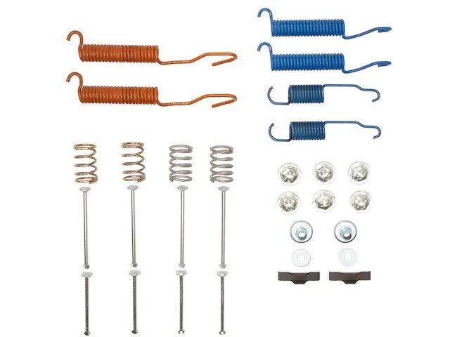 71SZ12Q Rear Drum Brake Hardware Kit Fits 1965-1966 Chevy C30 Panel - Image 1 of 1