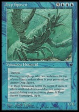 Magic the Gathering MTG Deep Spawn (17) Fallen Empires   NM