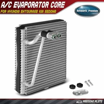 Nuevo núcleo de evaporador de aire acondicionado delantero con placa de prensado para Hyundai Entourage Kia Sedona Foto 1 de 4