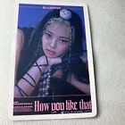 JENNIE BLACKPINK Girl How You Like That Edition Celeb Photo Card K-Pop Fishnet