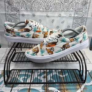 Vans Comfycush Era Discovery Project Cat/Tiger White Women’s 9.5 Men’s 8 - Picture 1 of 11