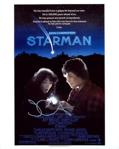 Foto firmada por John Carpenter Starman 8x10 autógrafo certificado por la JSA - Imagen 1 de 3