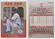 2010 Choice Pawtucket Red Sox TJ Large #15