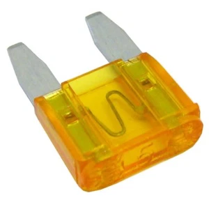 x10 Auto Electrical Blade Fuse 5 Amp Quick blow FOR MINI CAR VAN UNIVERSAL - Picture 1 of 1