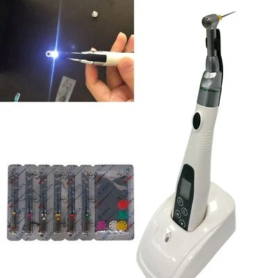 SANDENT Dental Inalámbrico LED Endo Motor 16:1 Canal Raíz Pieza de Mano / Archivos Niti Foto 1 de 4