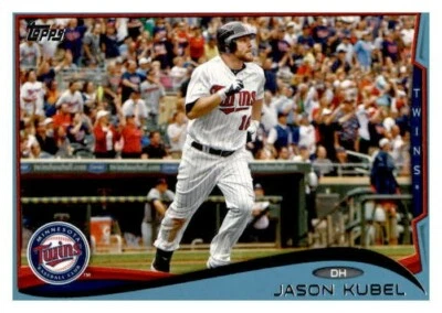 Jason Kubel 2014 Topps Series 2 Walmart Blue Parallel Card #405 - Image 1 of 2