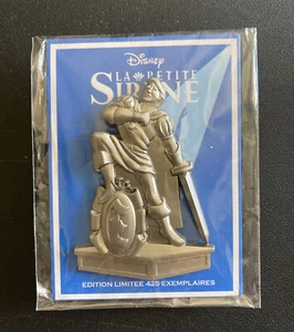Prince Eric Statue La Petite Sirene Disney Land Paris LE 425 DLP 2021 3D Pin - Picture 1 of 2