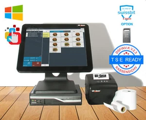 TSE 2025 TOUCH KELLNERKASSE für RESTAURANT CAFE COMPUTERKASSE bis 75 Tische NEUW - Bild 1 von 3