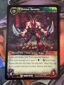 World of Warcraft TCG Crown 147/198 Prince Xavalis - Imagen 1 de 2