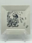 Fishs Eddy Alice In Wonderland 9” Square Plate : House of Cards