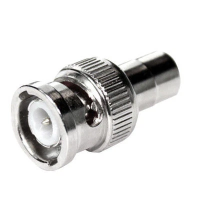 Two PC's Coaxial BNC Male to RCA Female adapter - Image 1 of 3